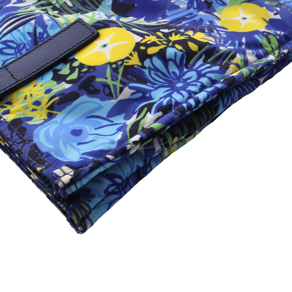 Prada Tessuto Stampato Flower Tote