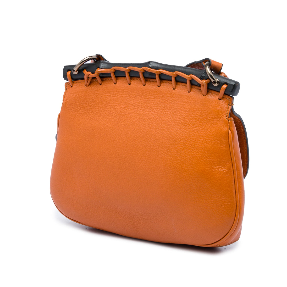 Gucci Small Calfskin Bamboo Nouveau Fringe Crossbody