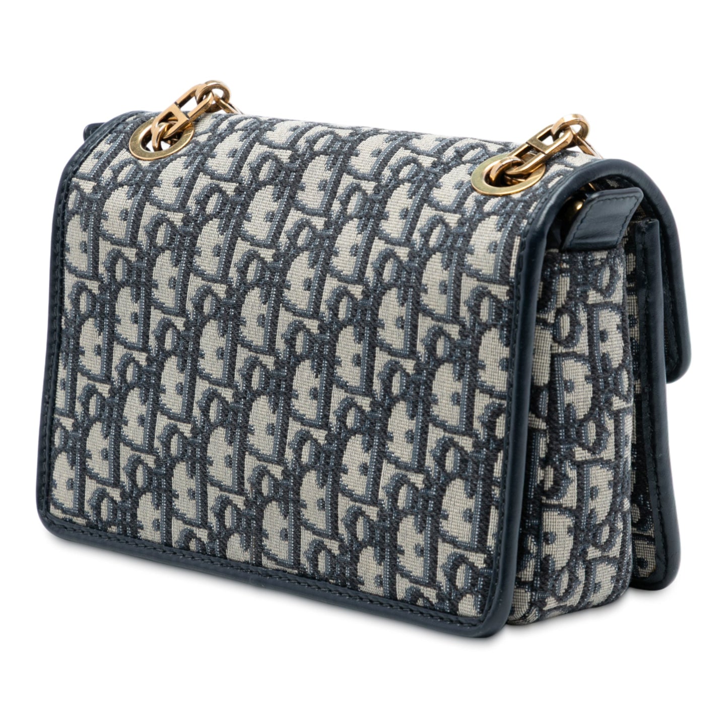 Dior Oblique Canvas CD Lock Chain Flap Crossbody