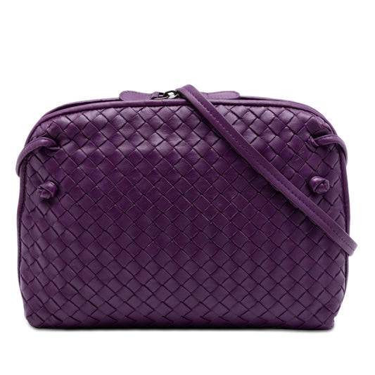 Bottega Veneta Nappa Intrecciato Nodini Crossbody