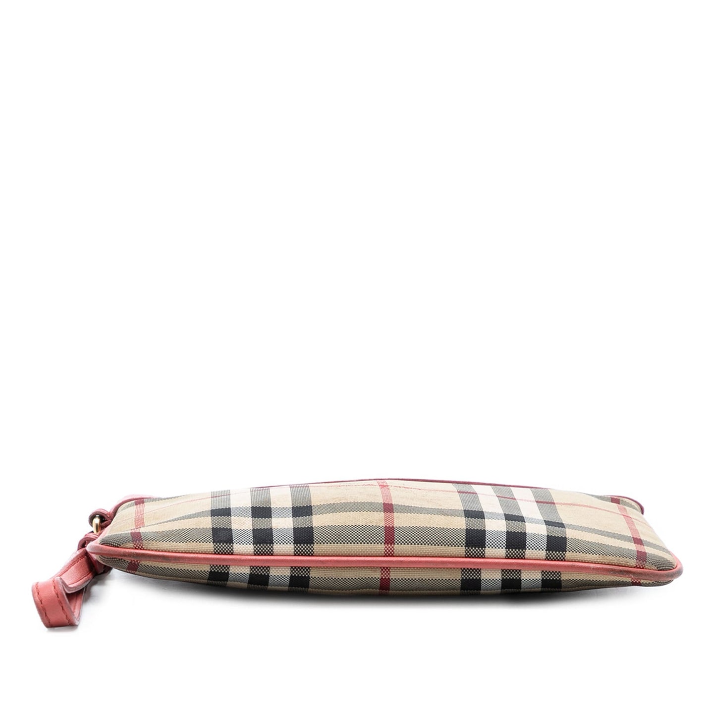 Burberry Haymarket Check Nylon Peyton Clutch