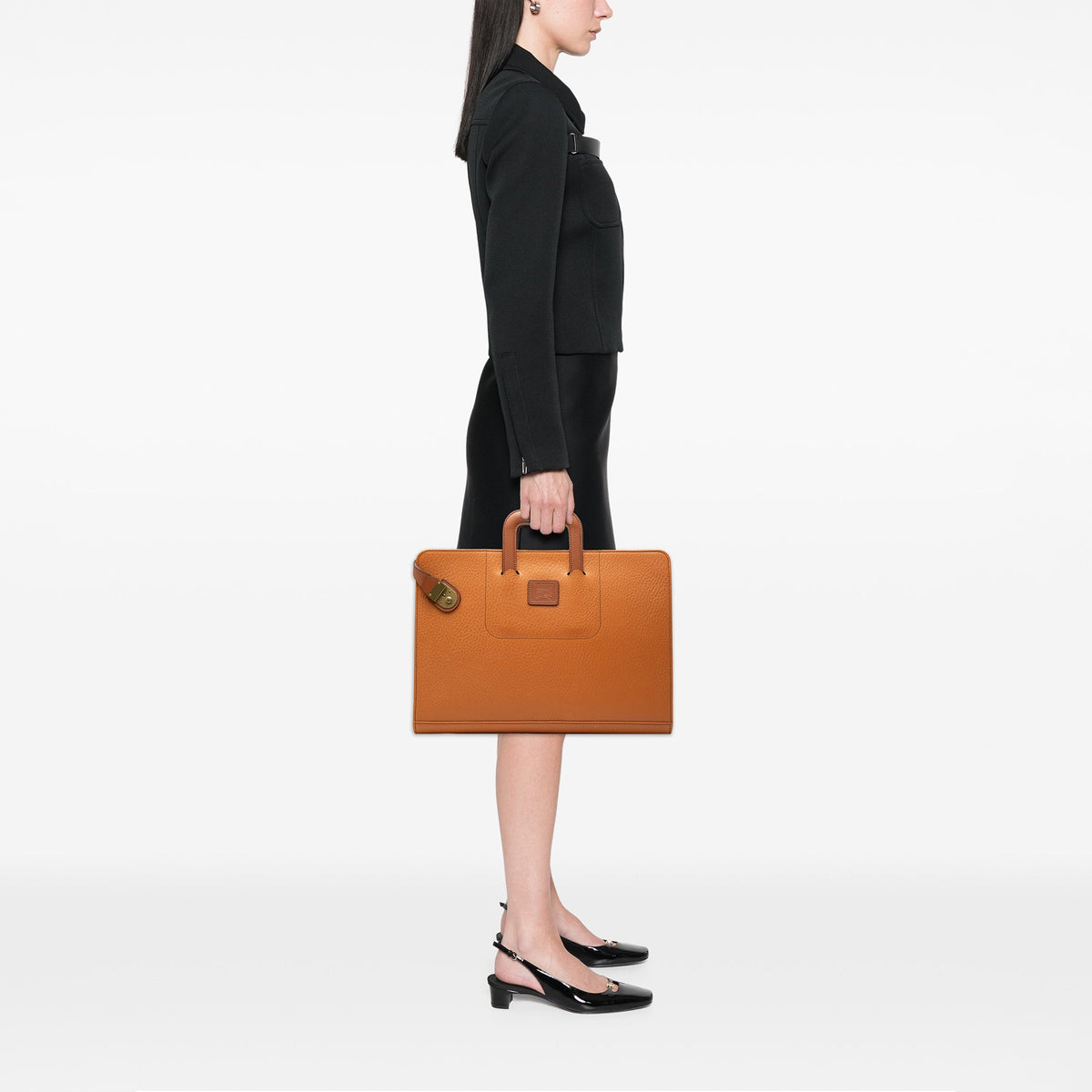 Burberry Leather Business Bag