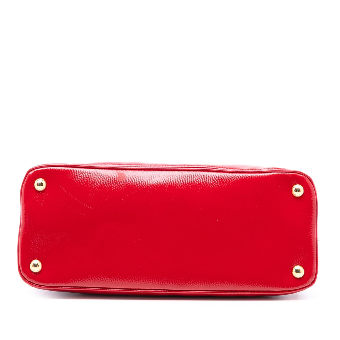 Prada Medium Saffiano Vernice Promenade Satchel