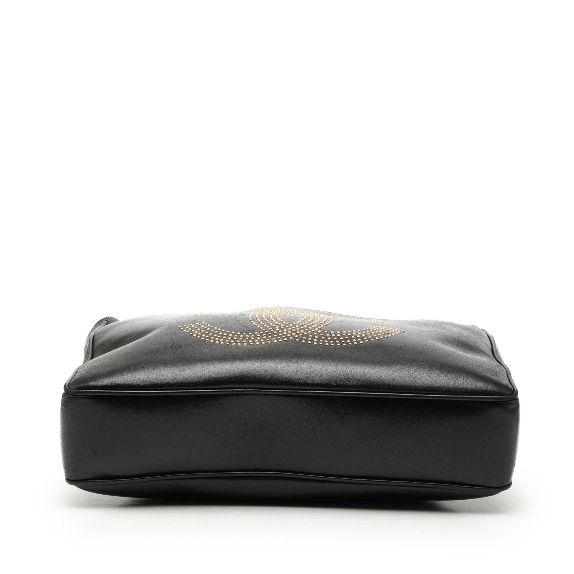 Chanel Lambskin CC Studded Logo Tote