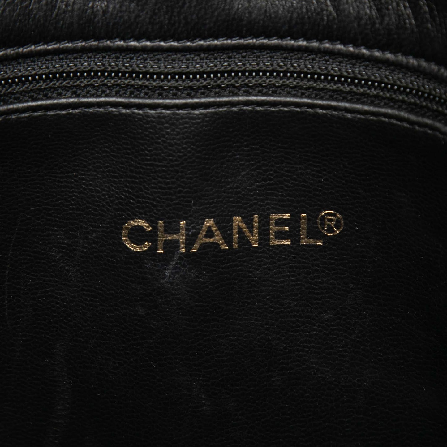 Chanel Lambskin CC Studded Logo Tote