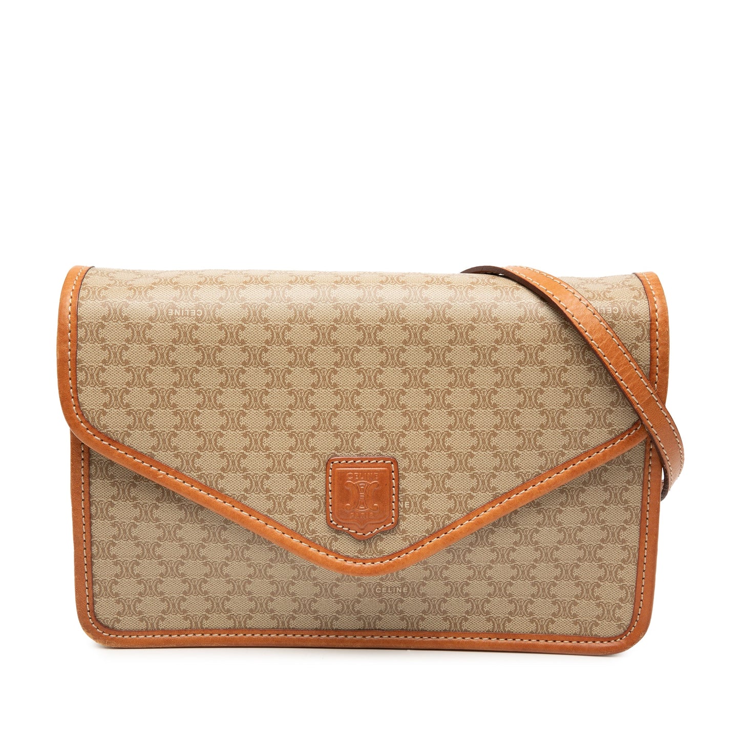 Celine Macadam Coated Canvas Crossbody