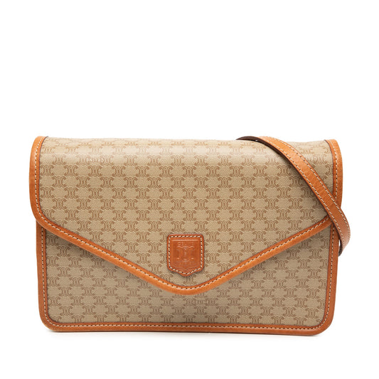 Celine Macadam Coated Canvas Crossbody