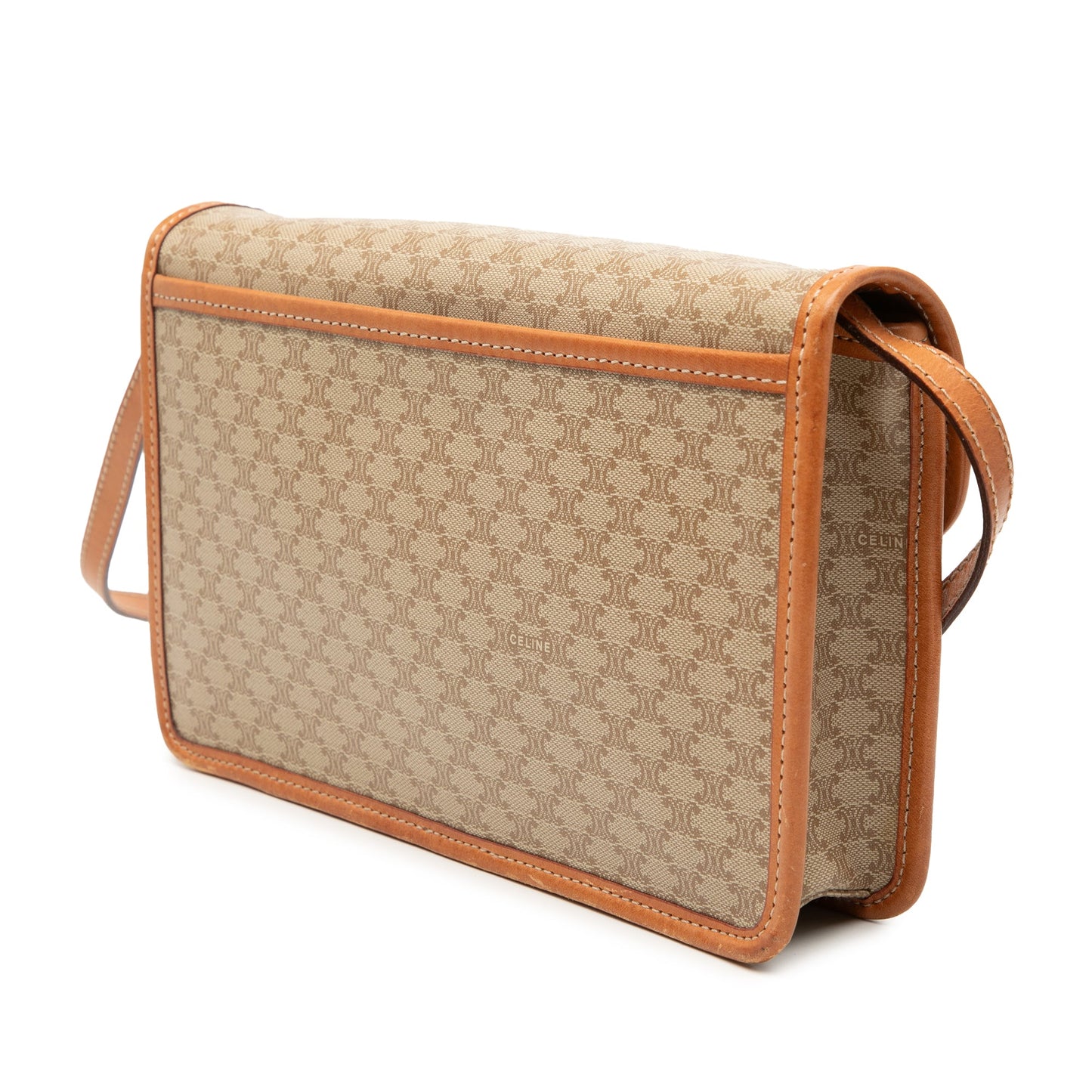 Celine Macadam Coated Canvas Crossbody