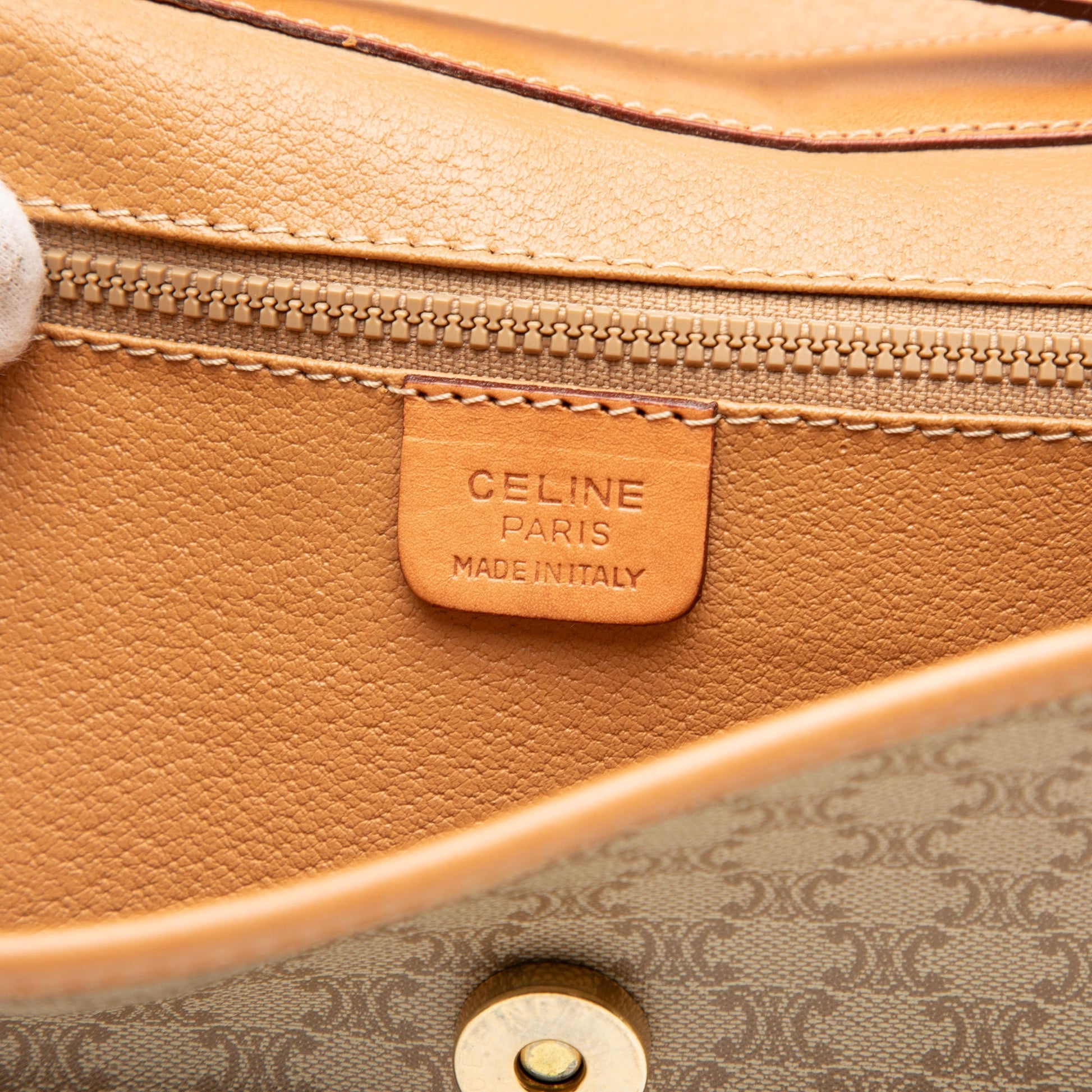 Celine Macadam Coated Canvas Crossbody