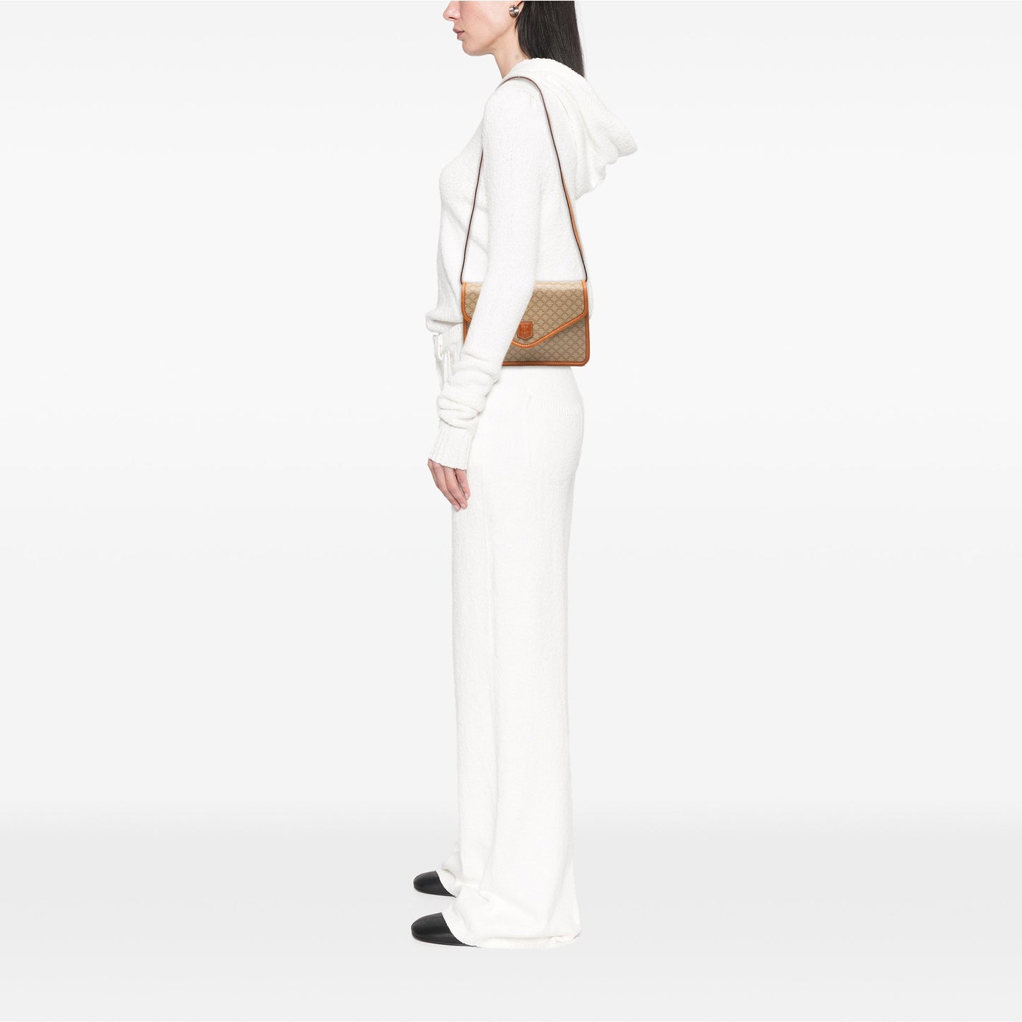 Celine Macadam Coated Canvas Crossbody