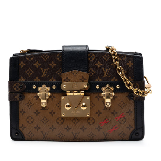 Louis Vuitton Monogram Reverse Trunk Clutch