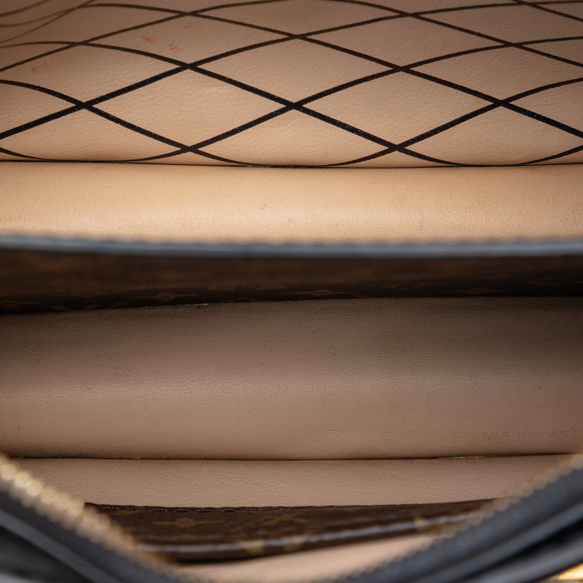 Louis Vuitton Monogram Reverse Trunk Clutch