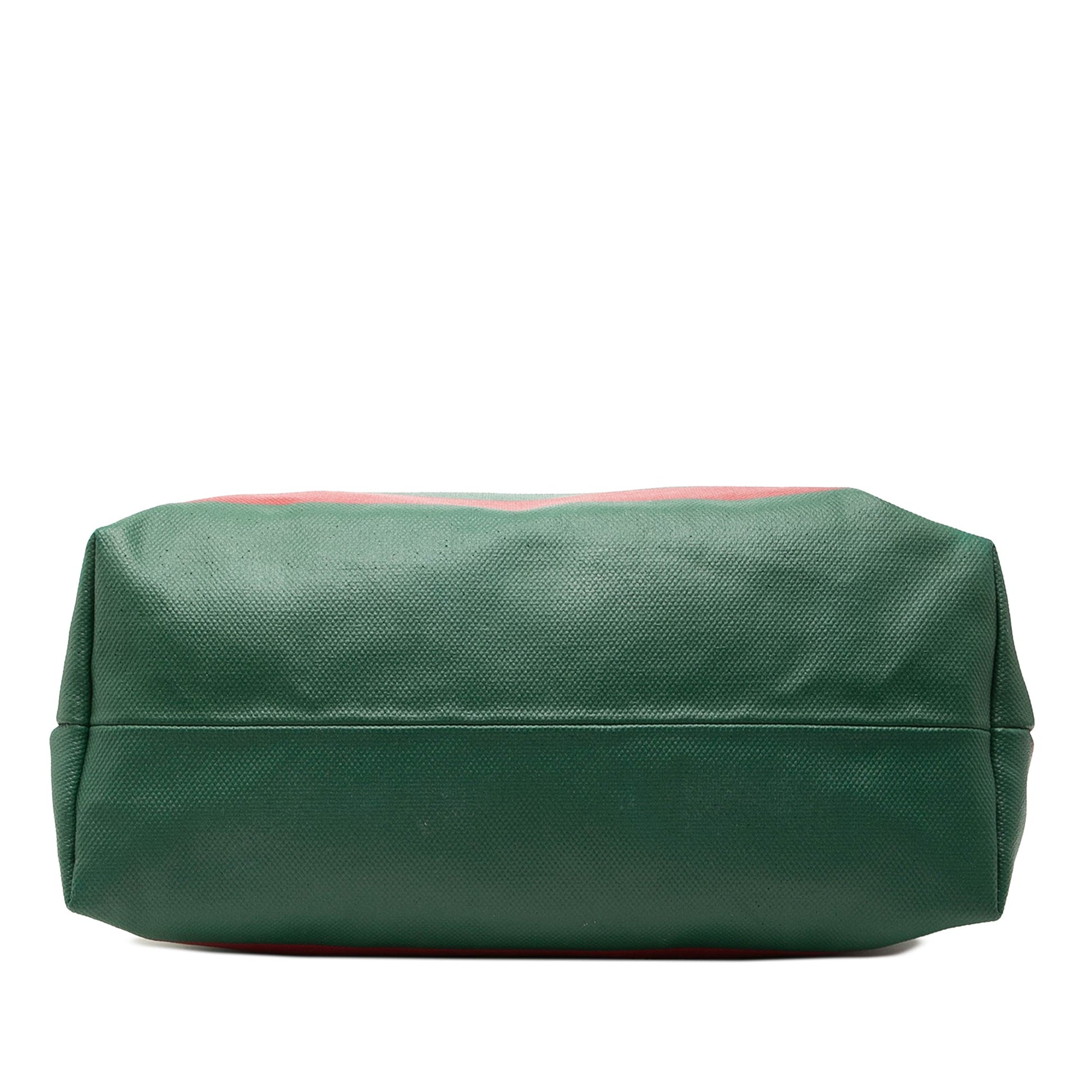 Gucci Canvas Web Embossed Logo Tote