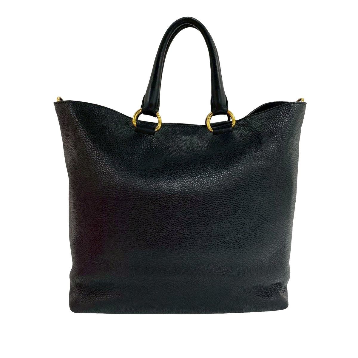 Prada Vitello Daino Open Convertible Tote