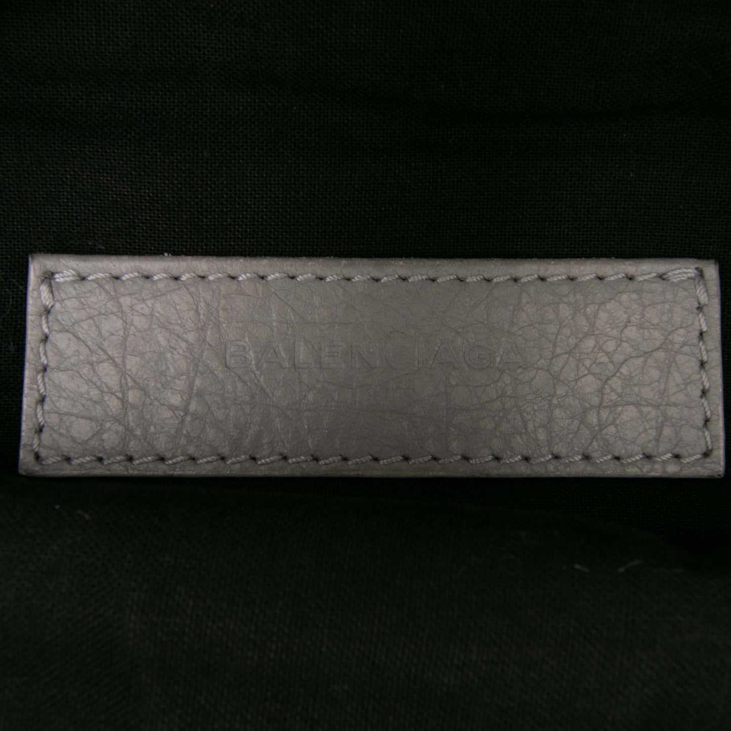 Balenciaga Lambskin Motocross Classic Clip M Clutch