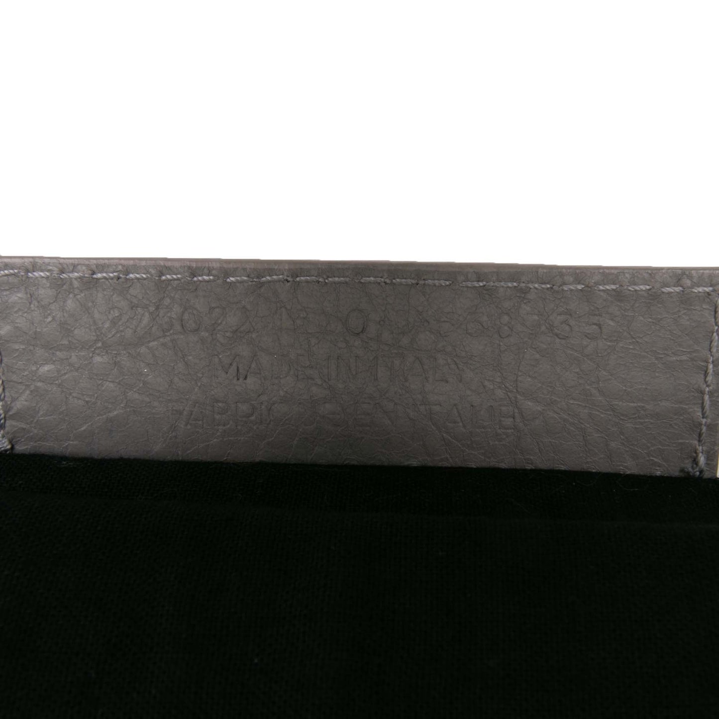 Balenciaga Lambskin Motocross Classic Clip M Clutch