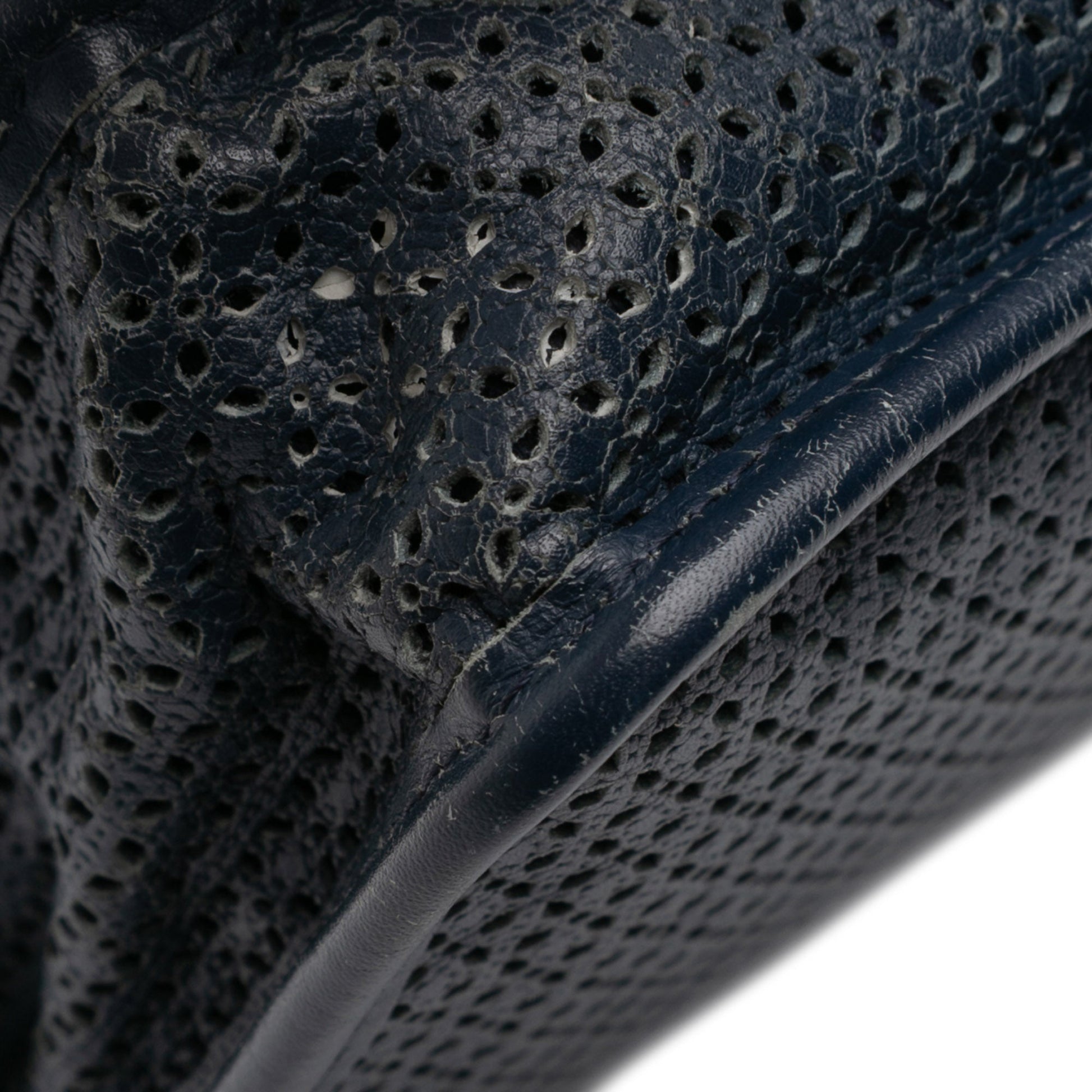 Chanel Medium Perforated Calfskin Up In The Air Flap