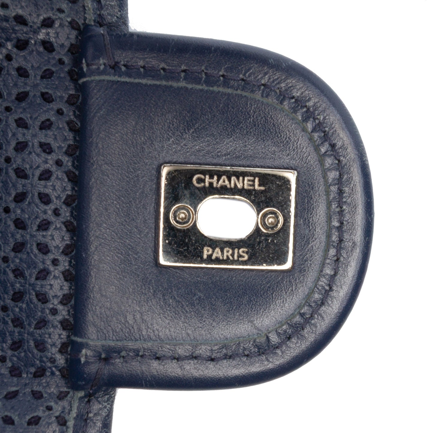 Chanel Medium Perforated Calfskin Up In The Air Flap