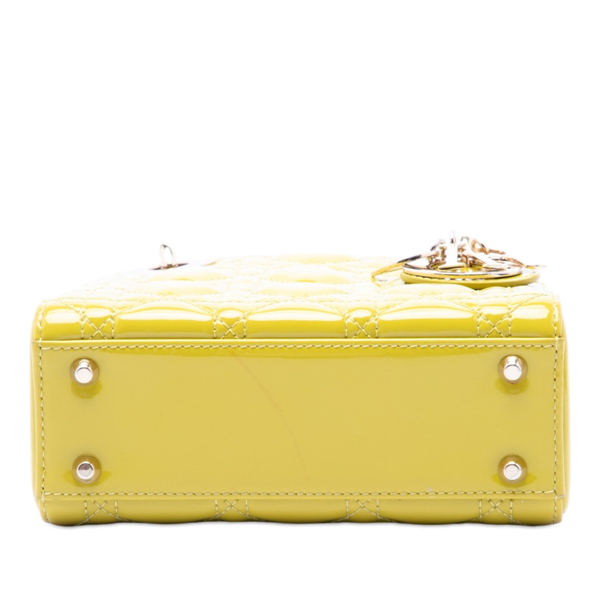 Dior Mini Patent Cannage Lady Dior