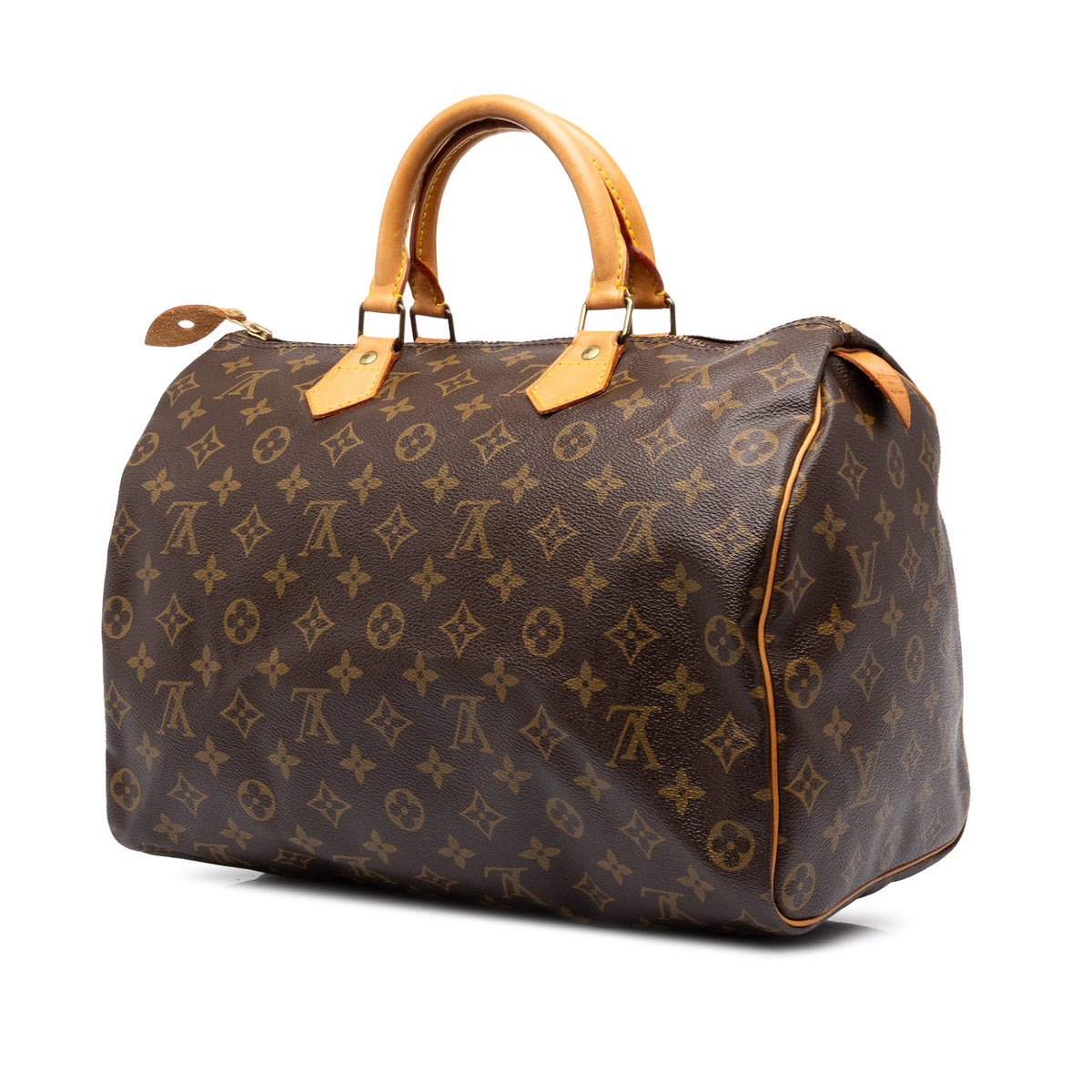Louis Vuitton Monogram Speedy 35 — Brown