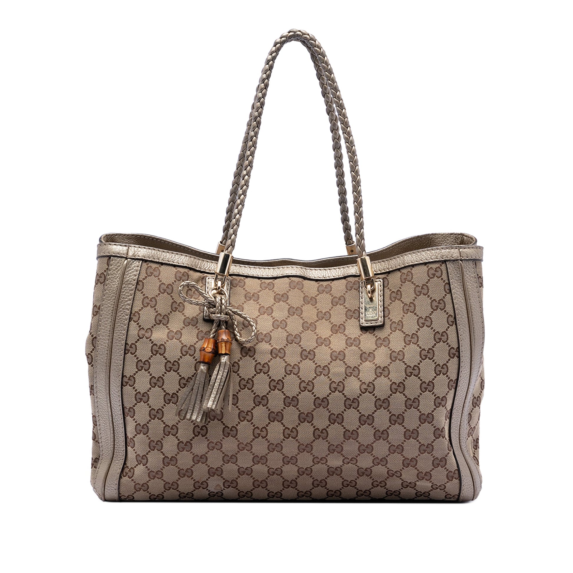 Gucci Medium GG Canvas Bella Tote
