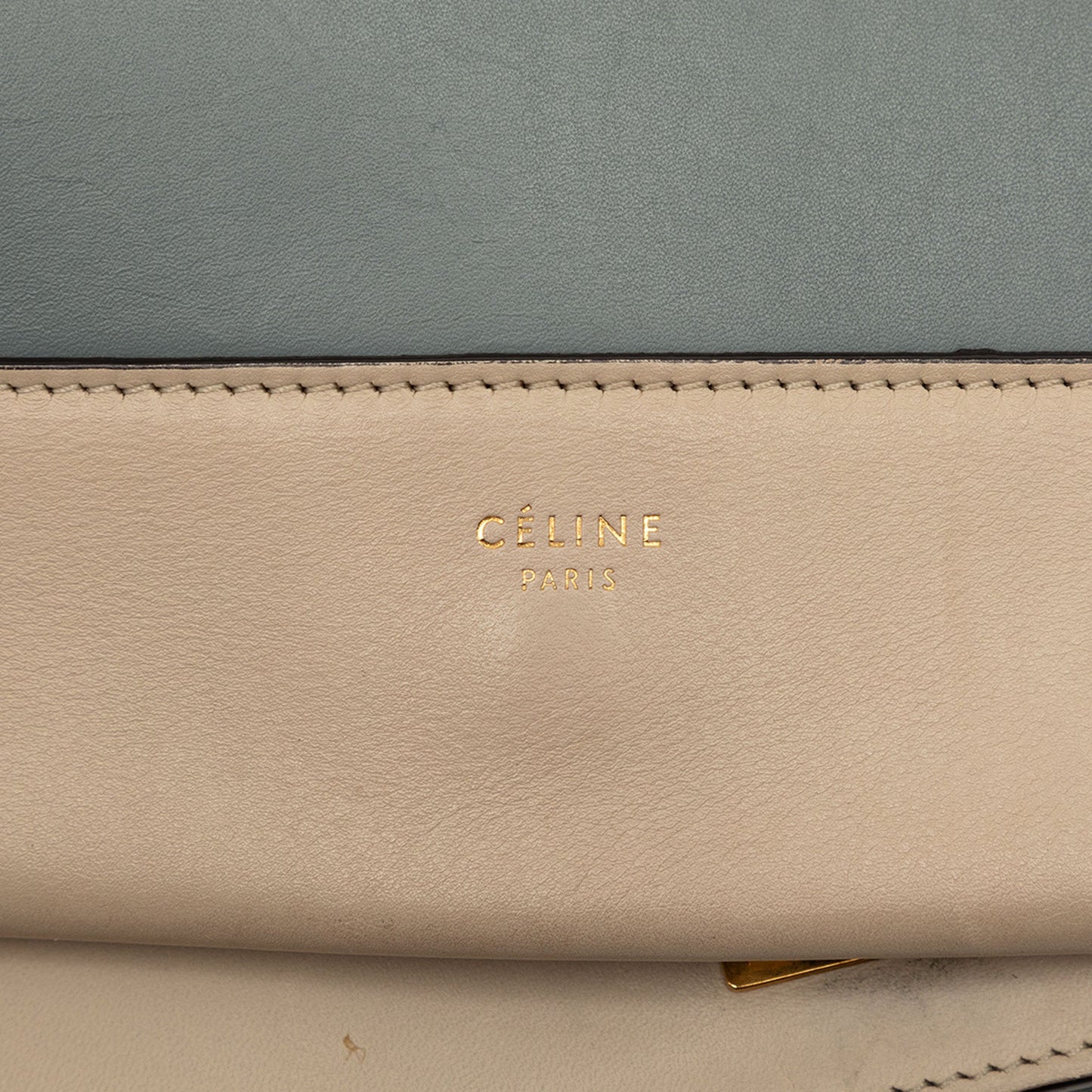 Celine Leather Frame Shoulder Bag