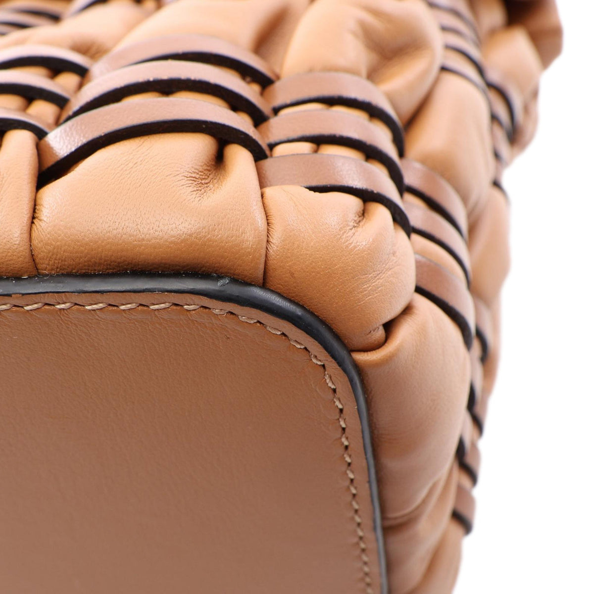 LOEWE Small Nappa Tubular Basket Tote