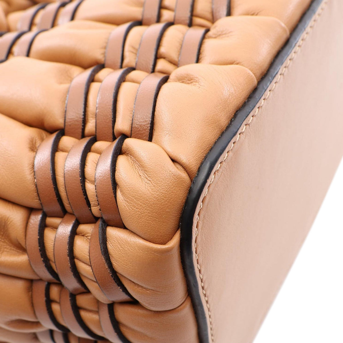 LOEWE Small Nappa Tubular Basket Tote