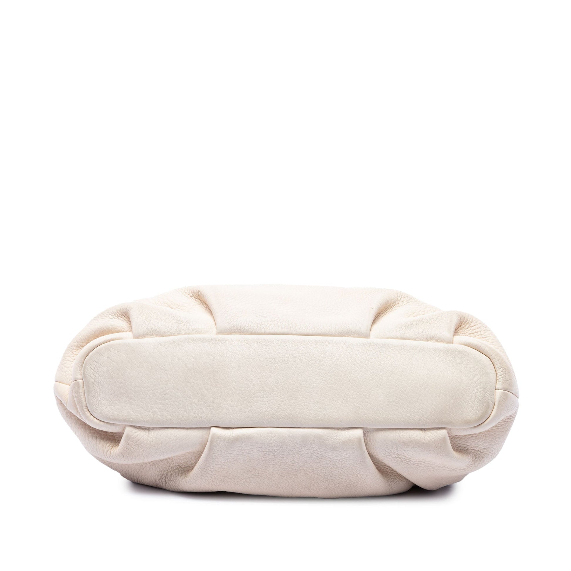 Prada Vitello Daino Ruched Clutch