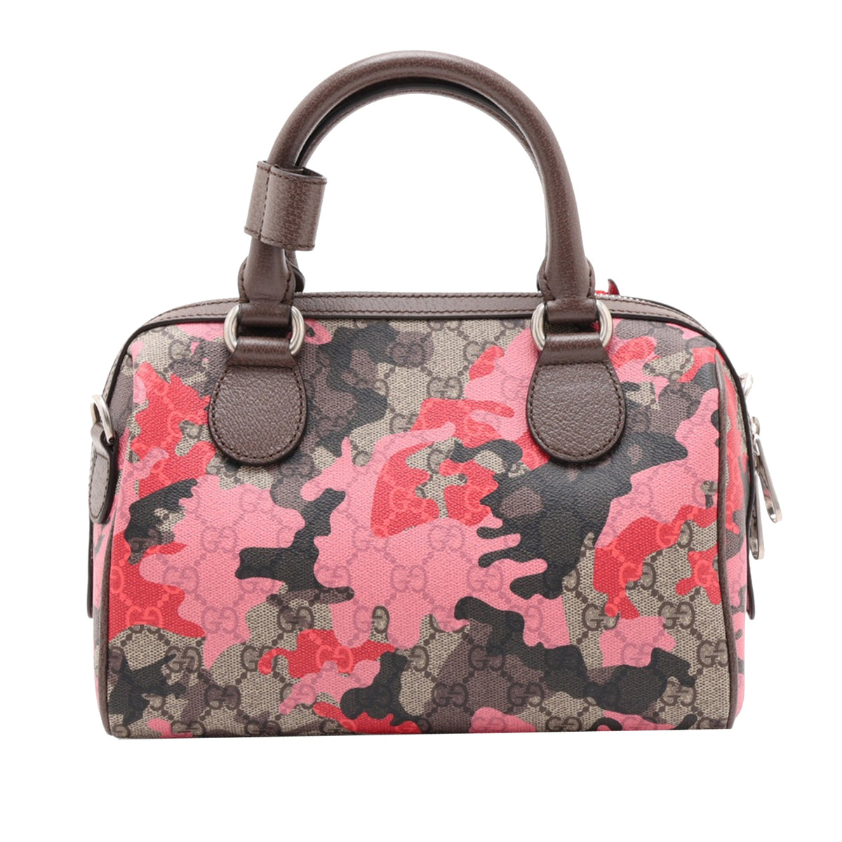 Gucci GG Supreme Camouflage Satchel