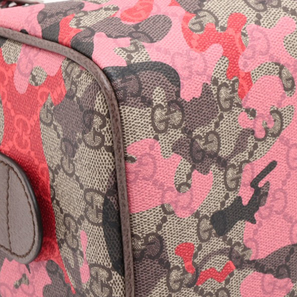 Gucci GG Supreme Camouflage Satchel