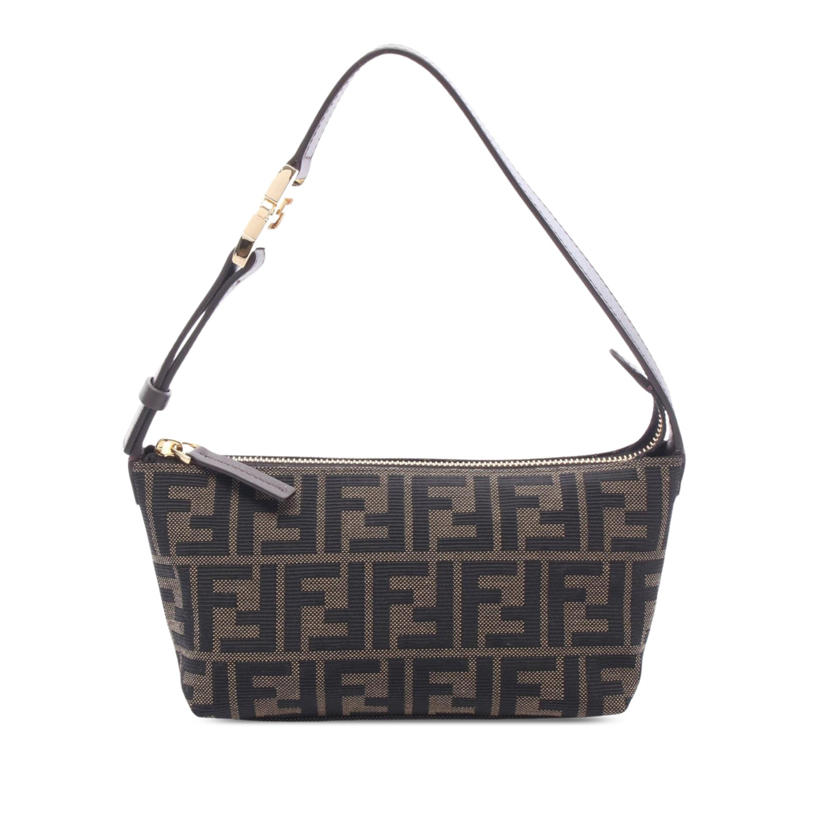 Fendi Zucca Canvas Handbag