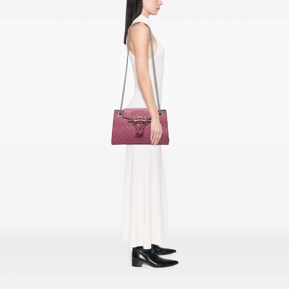 Gucci Large Guccissima Emily Shoulder Bag