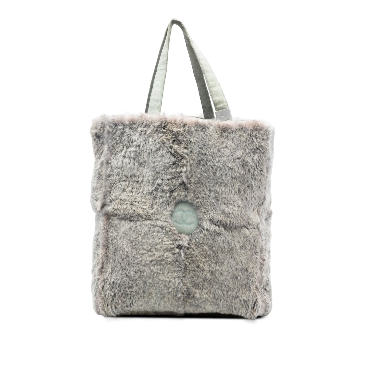 Chanel CC Lapin Fur Tote
