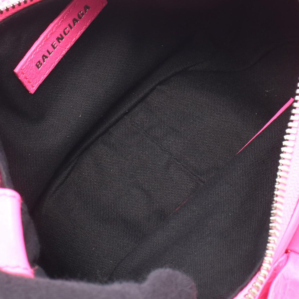 Balenciaga XS Le Cagole Ribbon Shoulder Bag — Pink