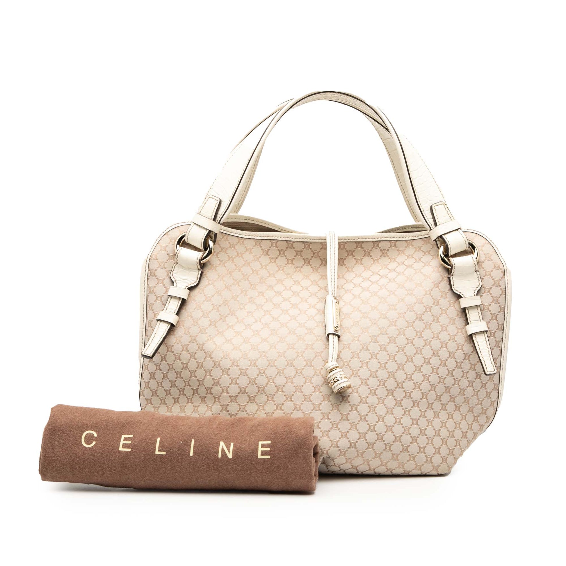 Celine Macadam Canvas Bittersweet Hobo