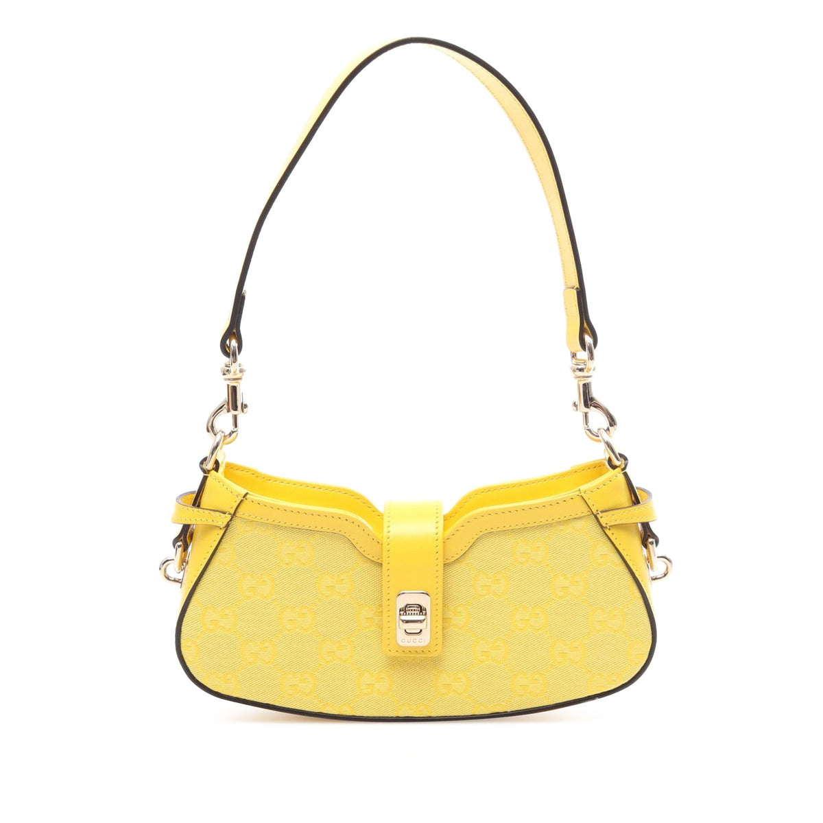 Gucci Mini GG Canvas Moon Side Shoulder Bag