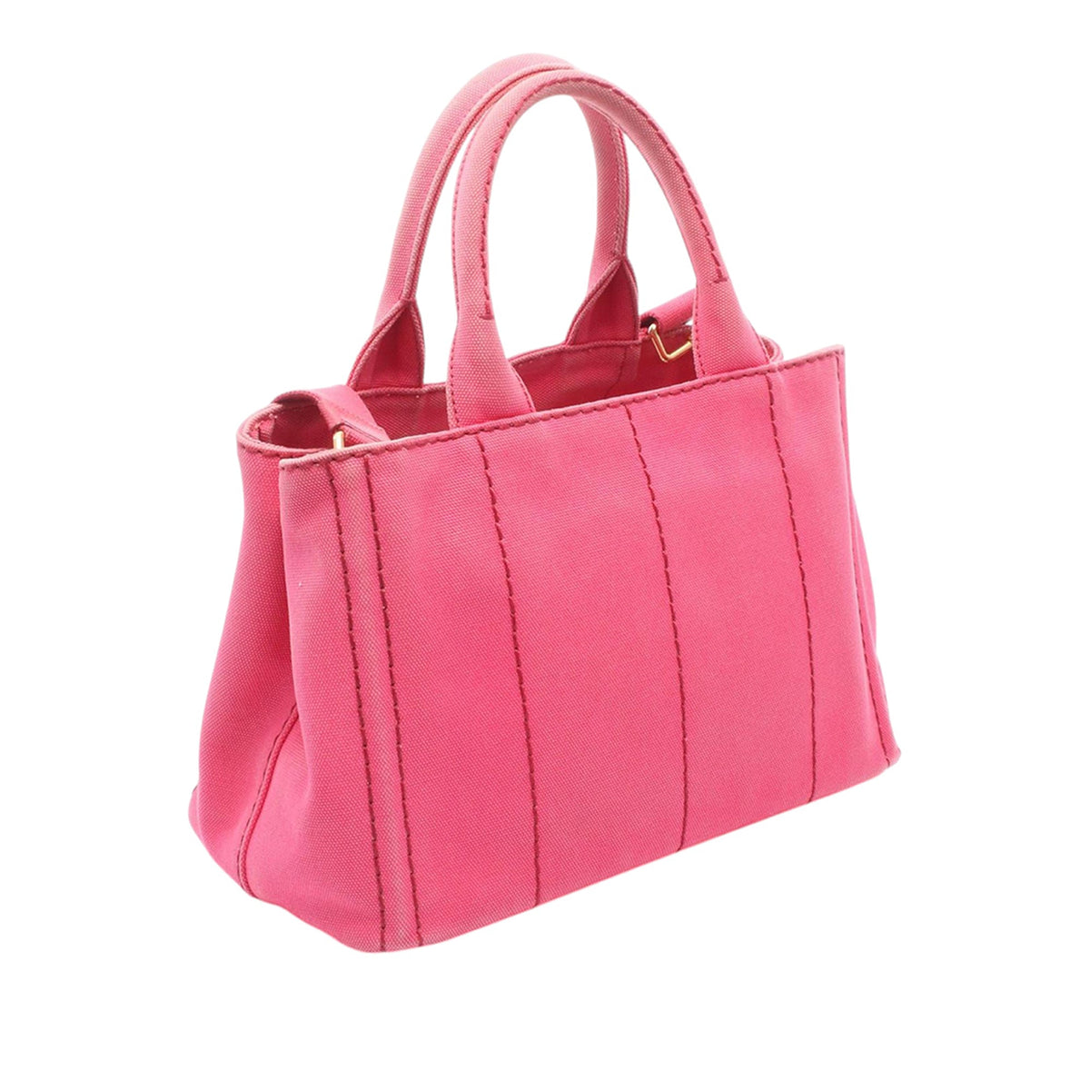 Prada Mini Canapa Logo Tote