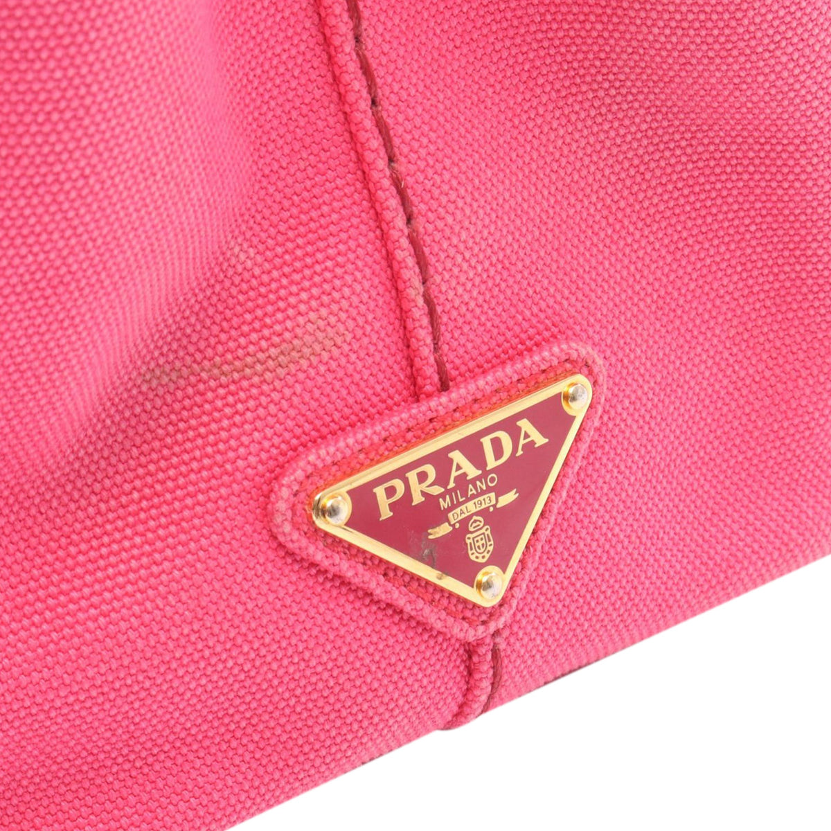 Prada Mini Canapa Logo Tote