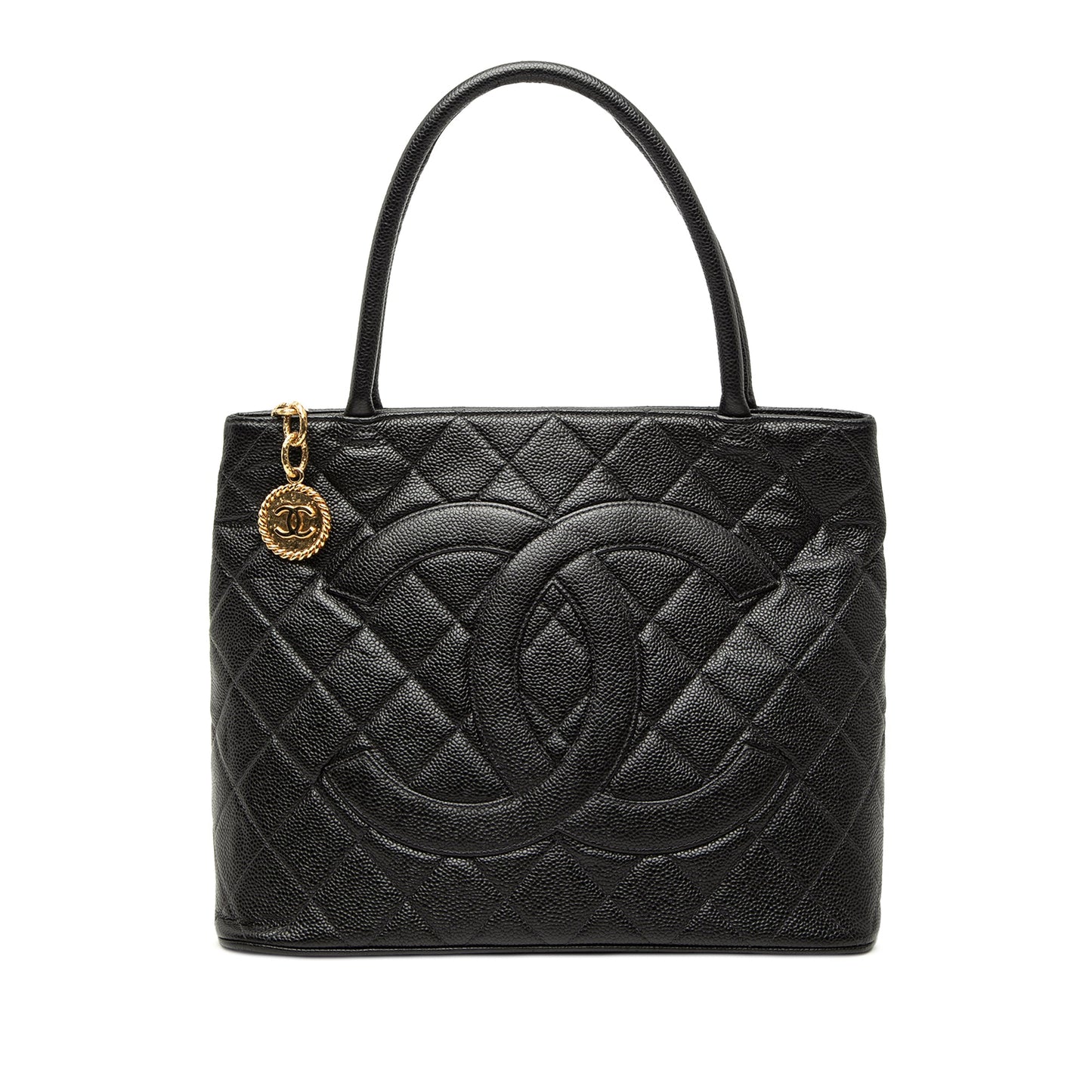 Chanel Caviar Medallion Tote