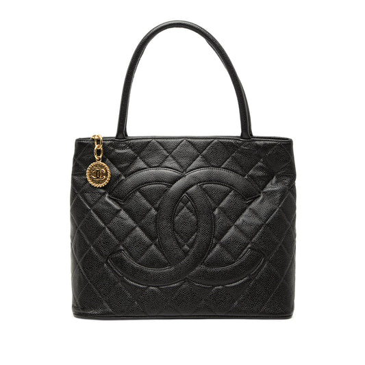 Chanel Caviar Medallion Tote