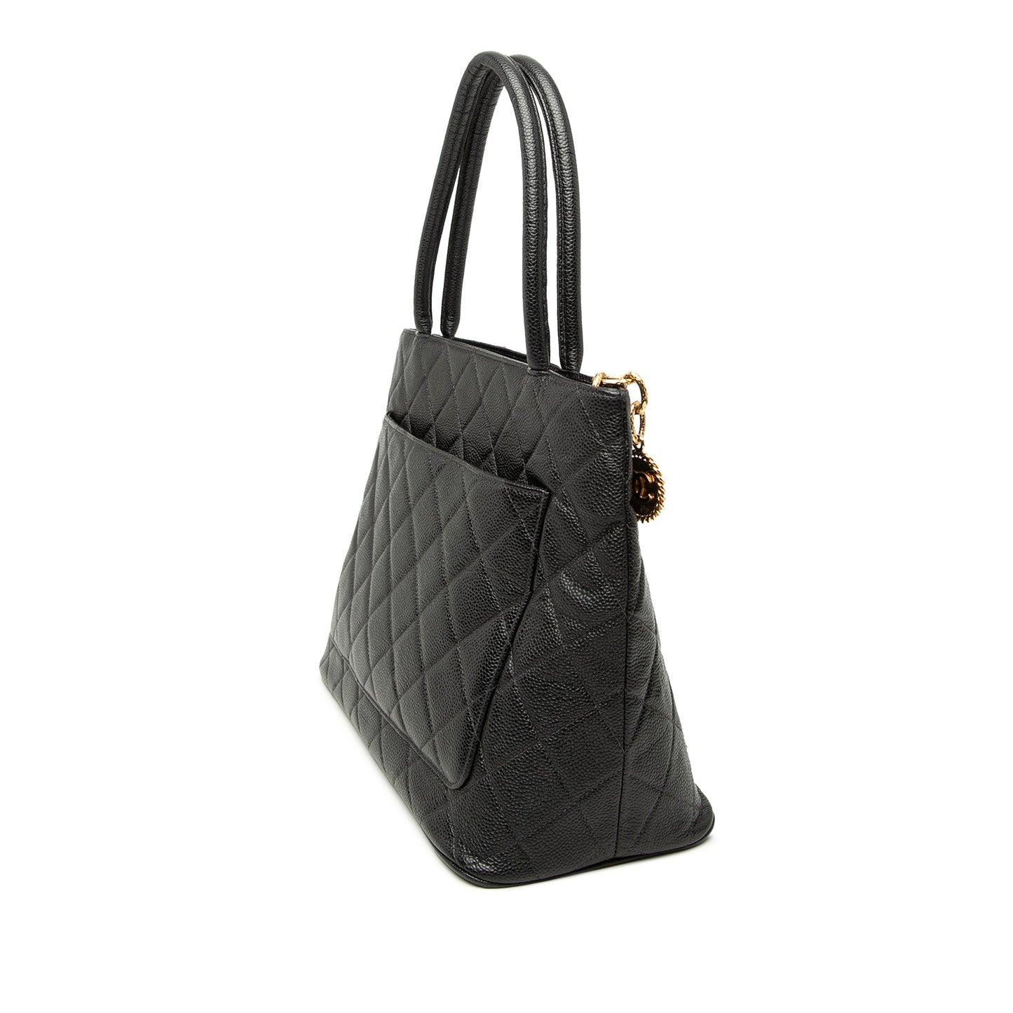 Chanel Caviar Medallion Tote