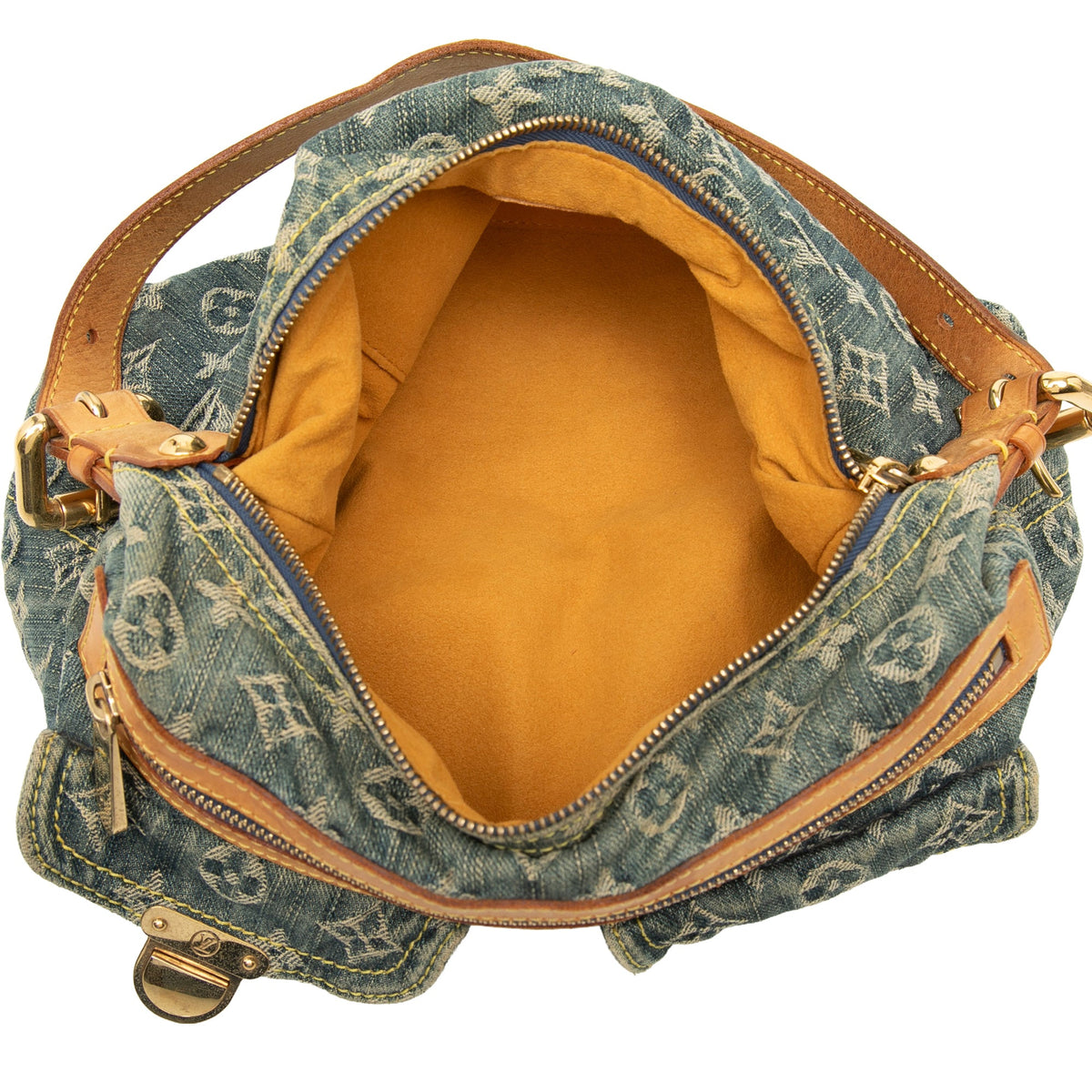 Louis Vuitton Monogram Denim Baggy PM