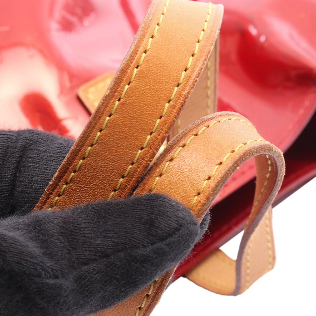 Louis Vuitton Monogram Vernis Reade PM — Red