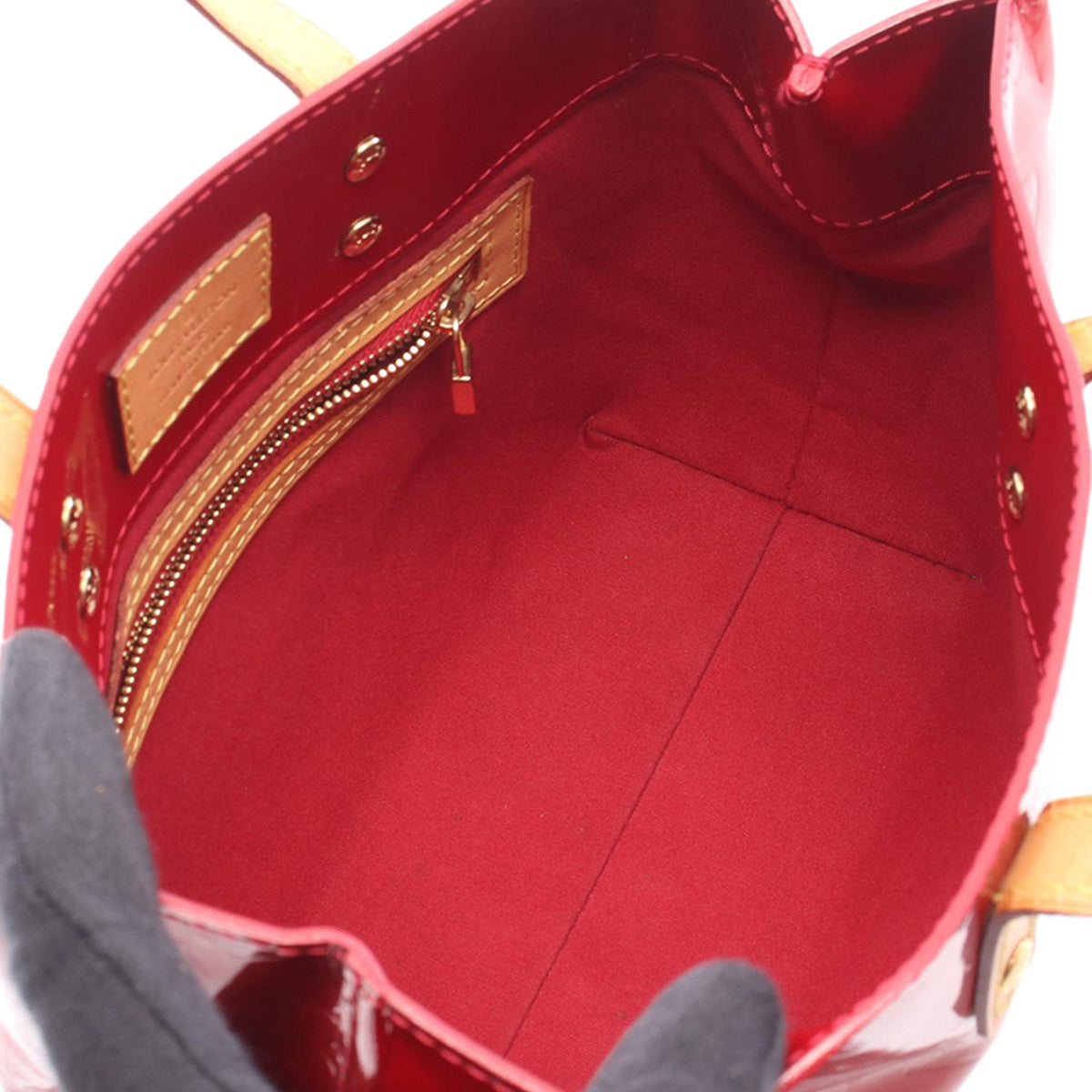 Louis Vuitton Monogram Vernis Reade PM — Red