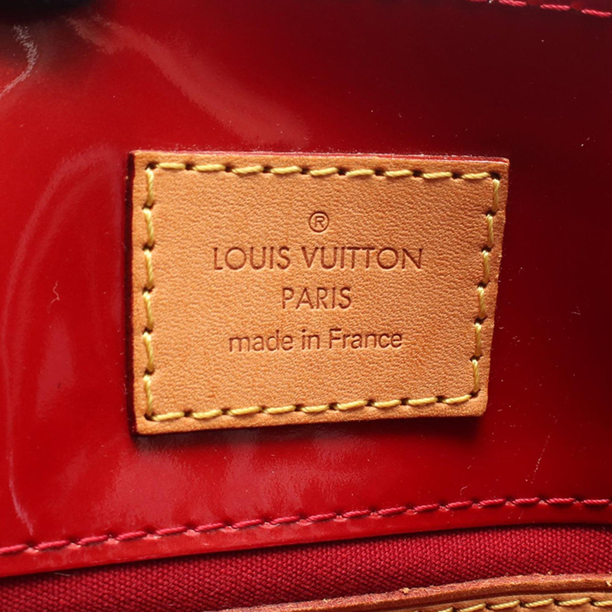 Louis Vuitton Monogram Vernis Reade PM — Red