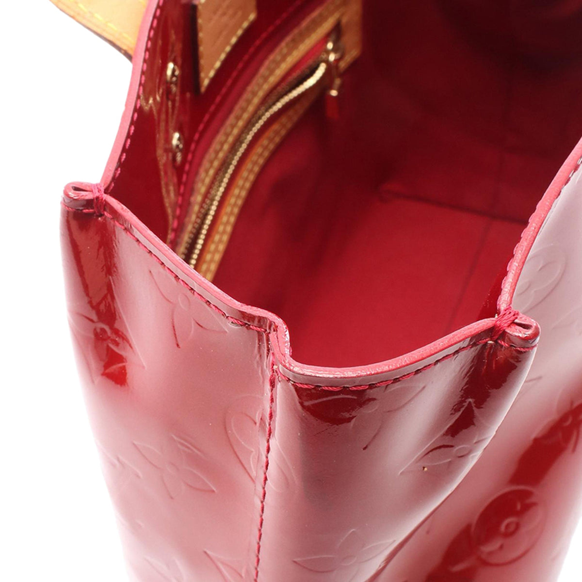 Louis Vuitton Monogram Vernis Reade PM — Red