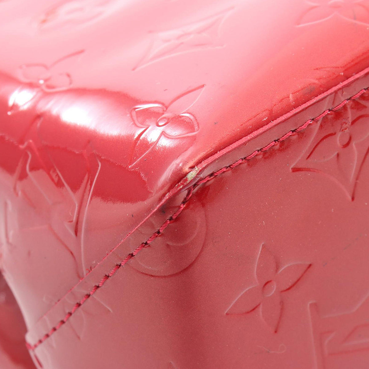Louis Vuitton Monogram Vernis Reade PM — Red