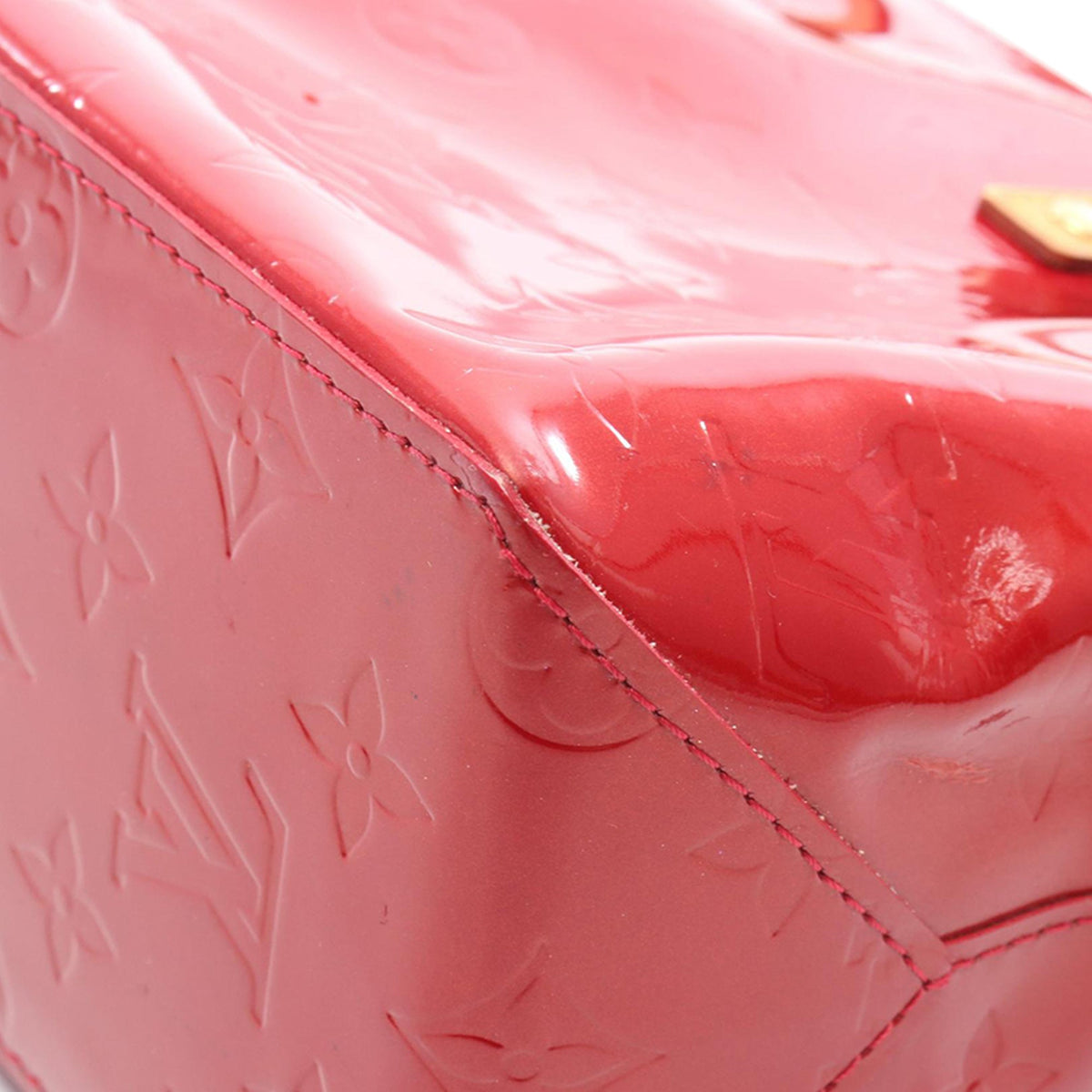 Louis Vuitton Monogram Vernis Reade PM — Red