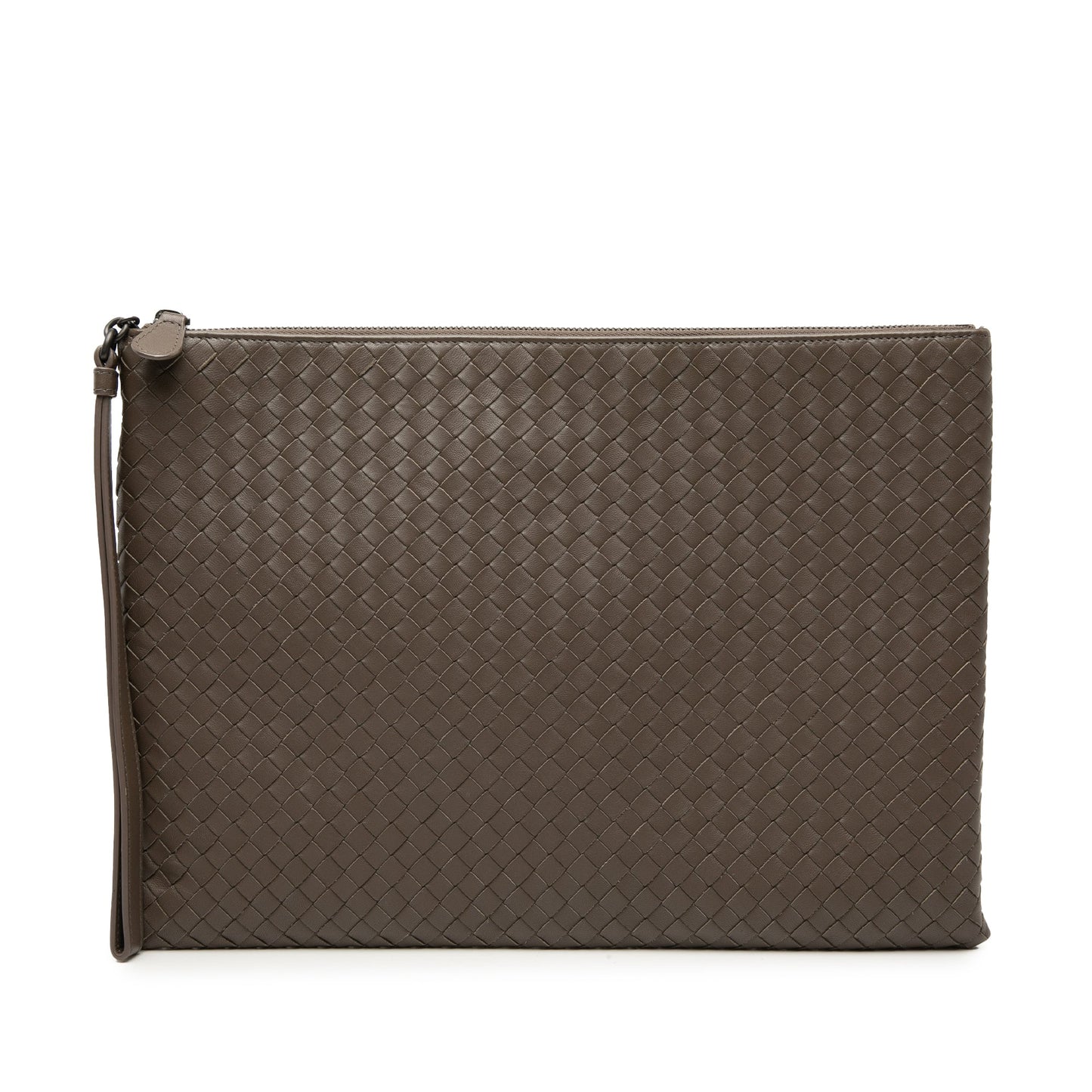 Bottega Veneta Nappa Intrecciato Wristlet Clutch